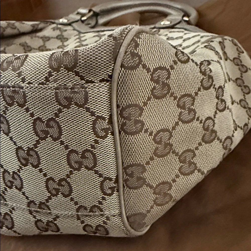 Gucci Monogram Canvas Sukey Medium Tote - Authentic - Picture 8 of 16